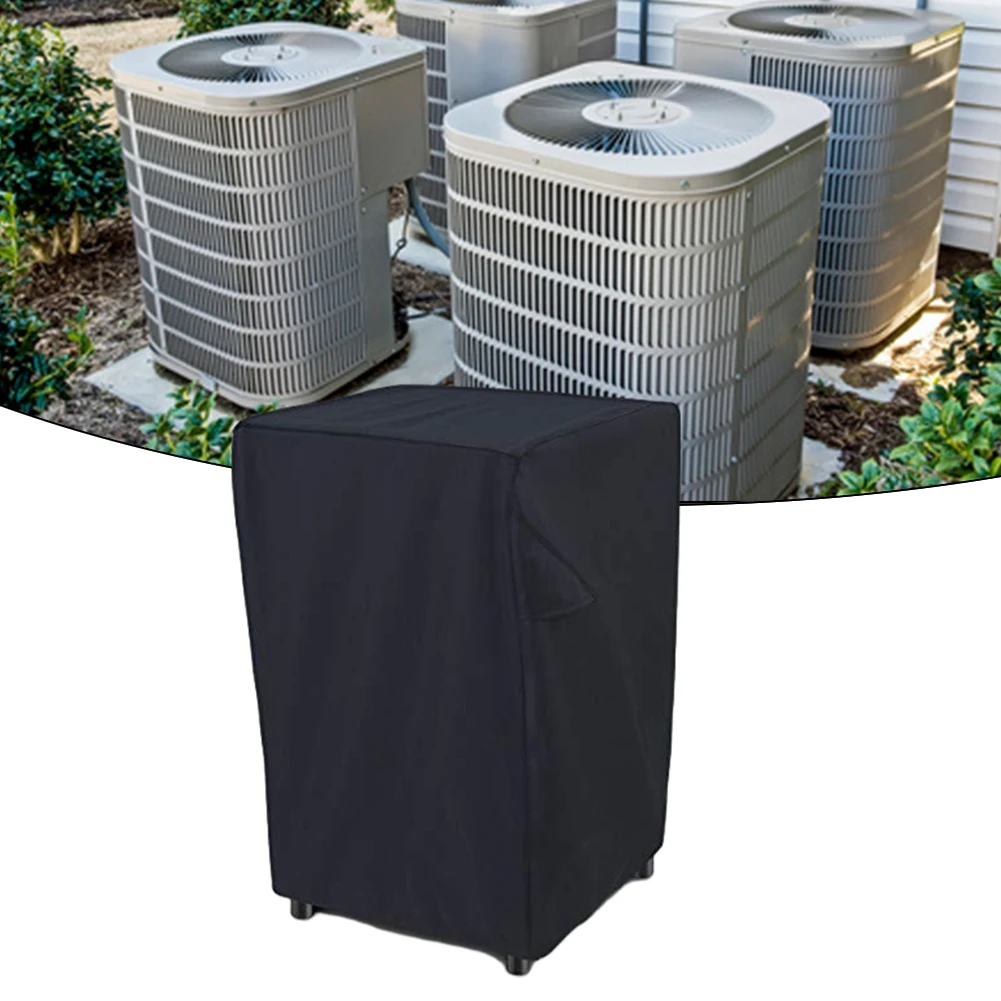 

Ткань Оксфорд, пылезащитный чехол для мобильного кондиционера, простая установка, защитный чехол для наружного кондиционера, пылезащитный капюшон