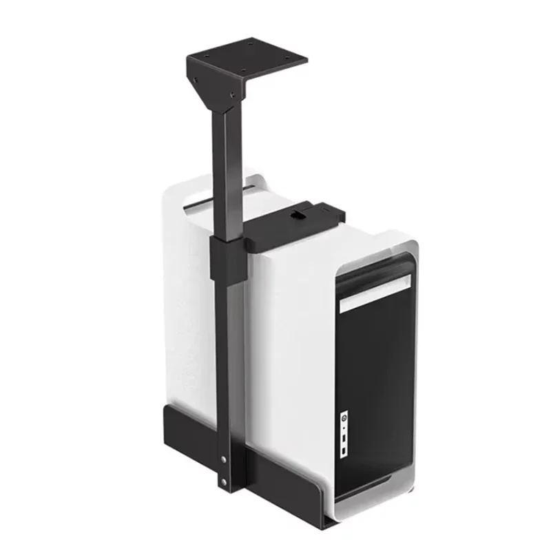 

Universal PC Case Holder Under Desk Wall Side Mount CPU Stand Adjustable Computer Mainframe Hanger Host Stand Bracket