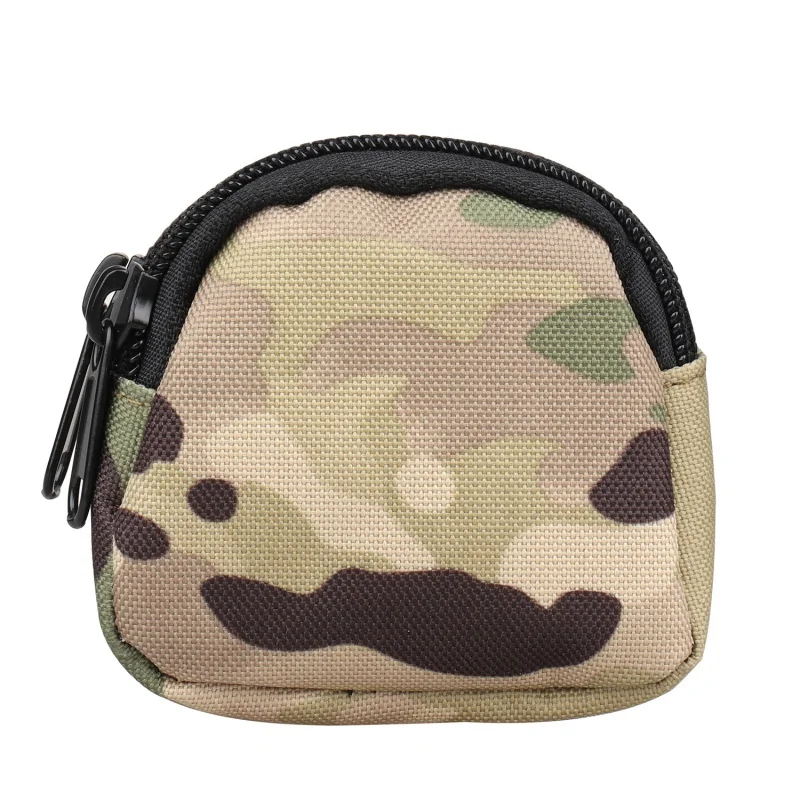 Pochette tactique Molle, 1 pièce, sac de taille EDC, Mini portefeuille, porte-monnaie, clé, chasse, Camping, randonnée, pochette de rangement en plein air