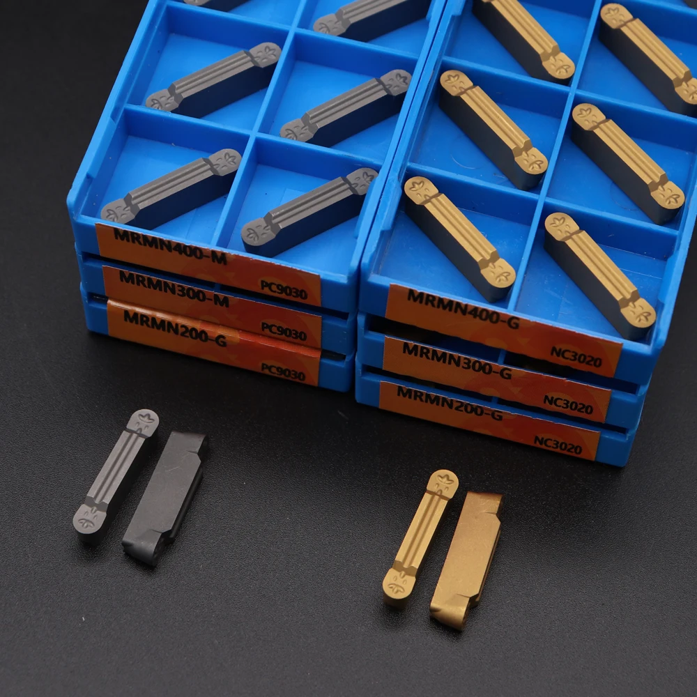 MRMN200 MRMN300 MRMN400 PC9030 NC3020 Carbide Inserts Slot Grooving Blade CNC Lathe Cutter Tool for Metal