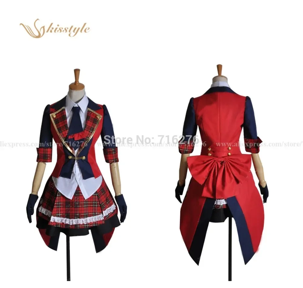 Kisstyle Fashion Anime AKB0048 Attack Group Itano Tomomi Uniform Cosplay Costume Custom-Made