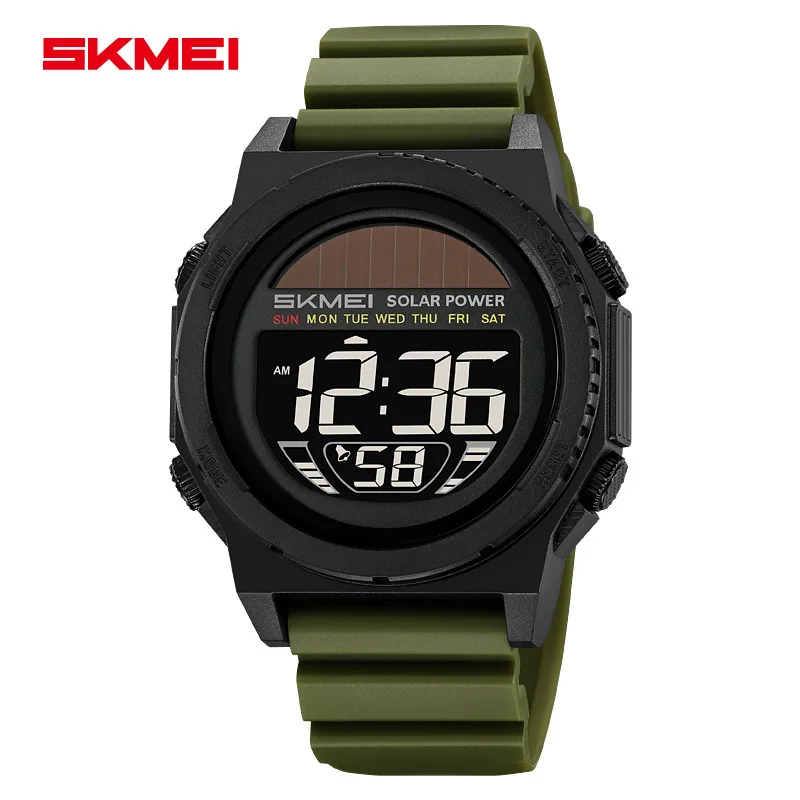 Skmei New Solar Men's Watch Multifunctional Waterproof Electronic Watch Outdoor Electronic Sports Watch