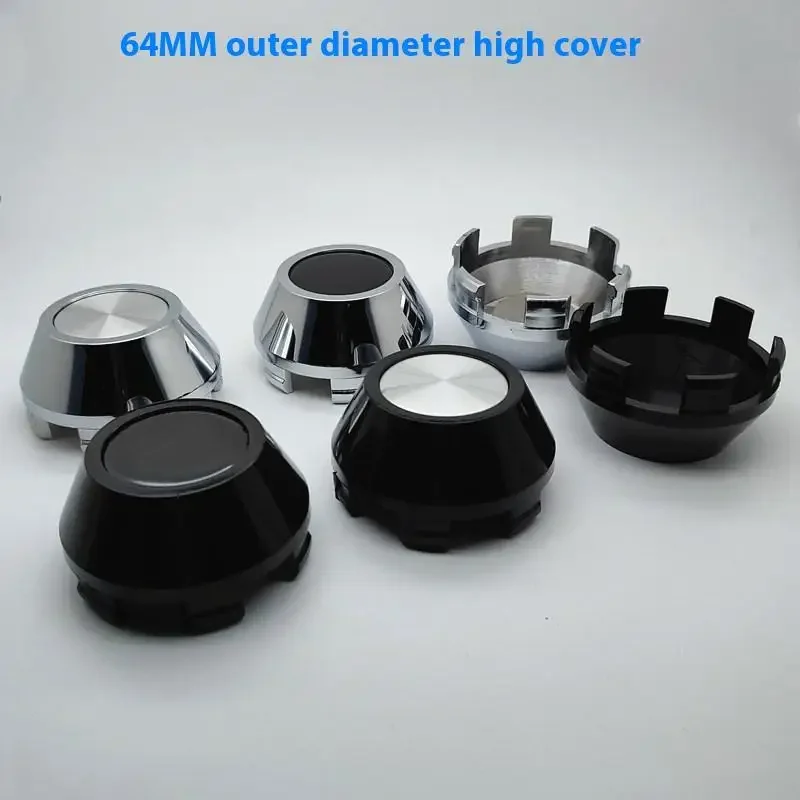 

4Pcs For Nissan Mazda Accessories 64mm Car Wheel Center Caps With Solid Logo Emblem Logo Rim Hubcap Cover