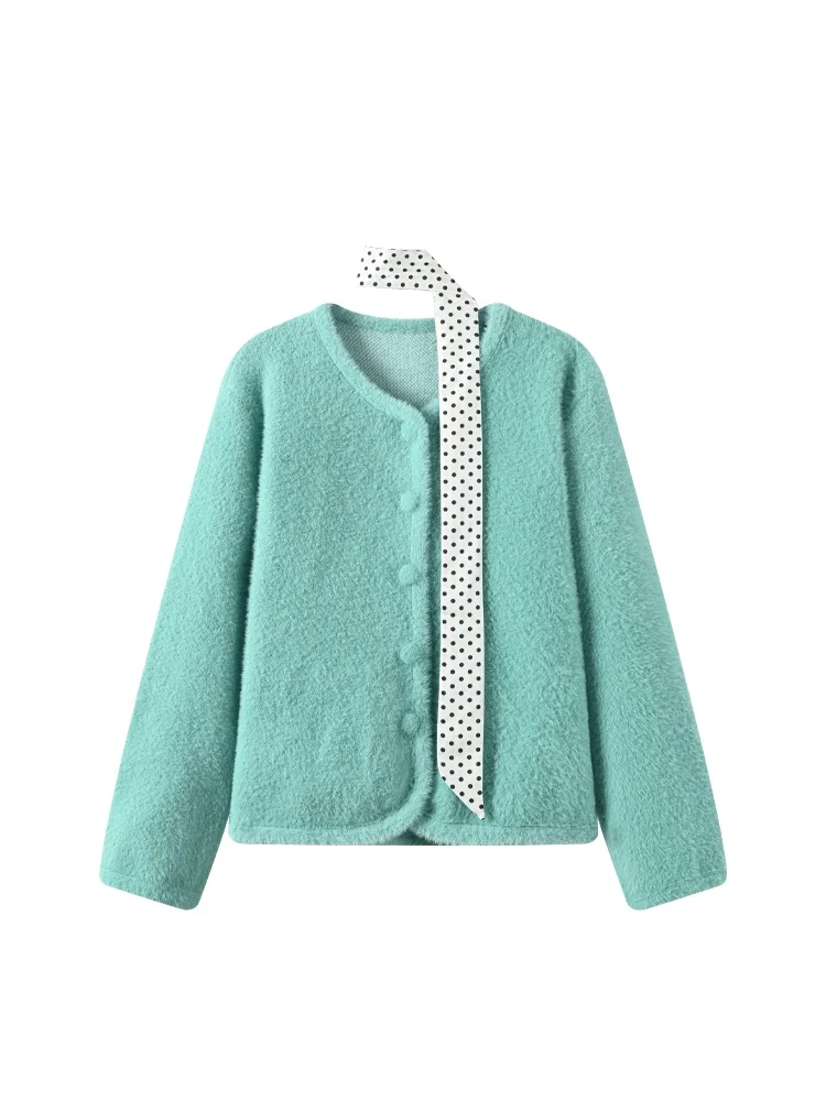 

plus Size Fce Lined Knitwear round Ne Warm Women's Top CaraCLUB Sli Design Spring Faion for Plump Sisters