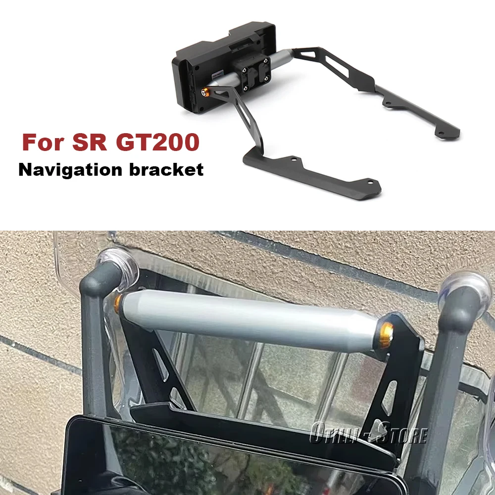 

For APRILIA sr gt200 SR GT200 GT 200 2022-23 Motorcycle Mount Mobile Phone GPS Stand Support Holder Navigation board Bracket kit