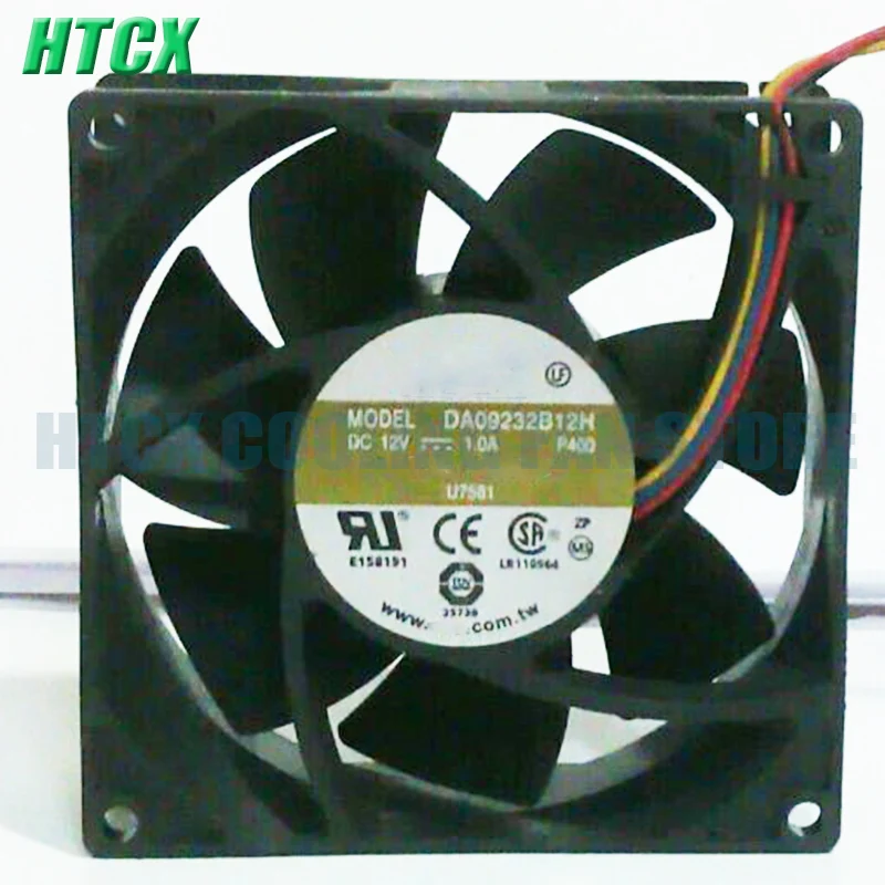 New 9032 12V 1.0A 9cm 4-wire Temperature Control Chassis Server Fan DA09232B12H