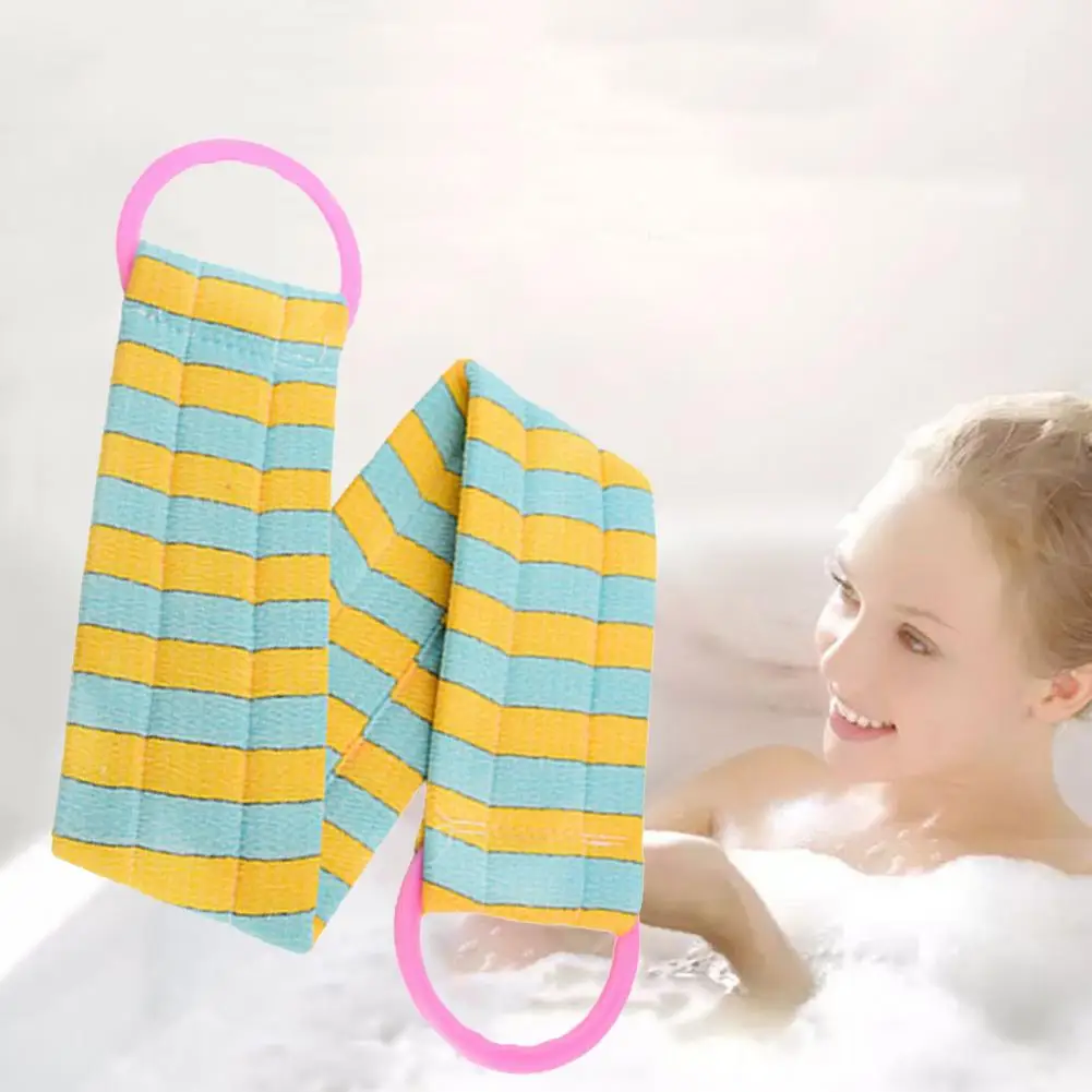 Serviette de bain extra longue avec sangle dorsale, serviette de massage, documents lumineux