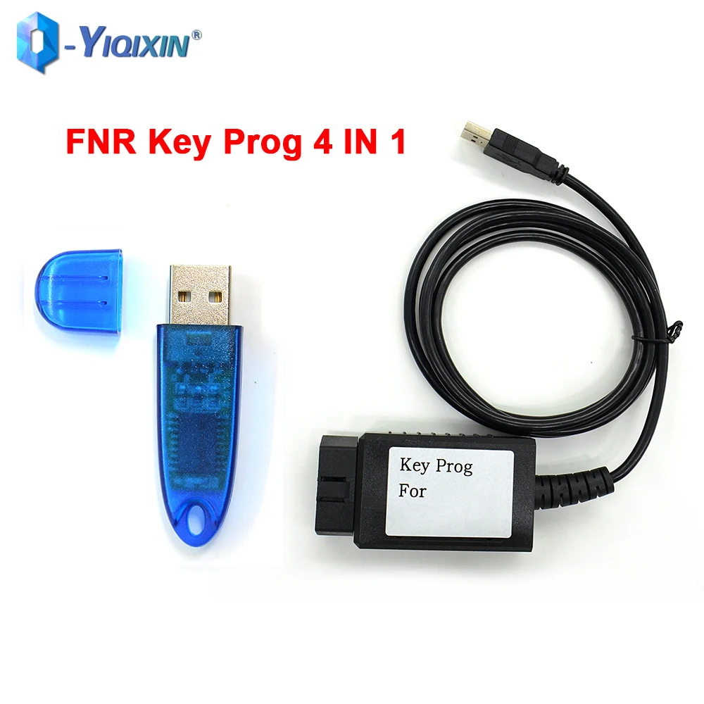 

Программатор ключей FNR 4 в 1, диагностический кабель для Ford Nissan Renault Key Prog с USB-ключом, программирование автомобиля, контактный код не требуется