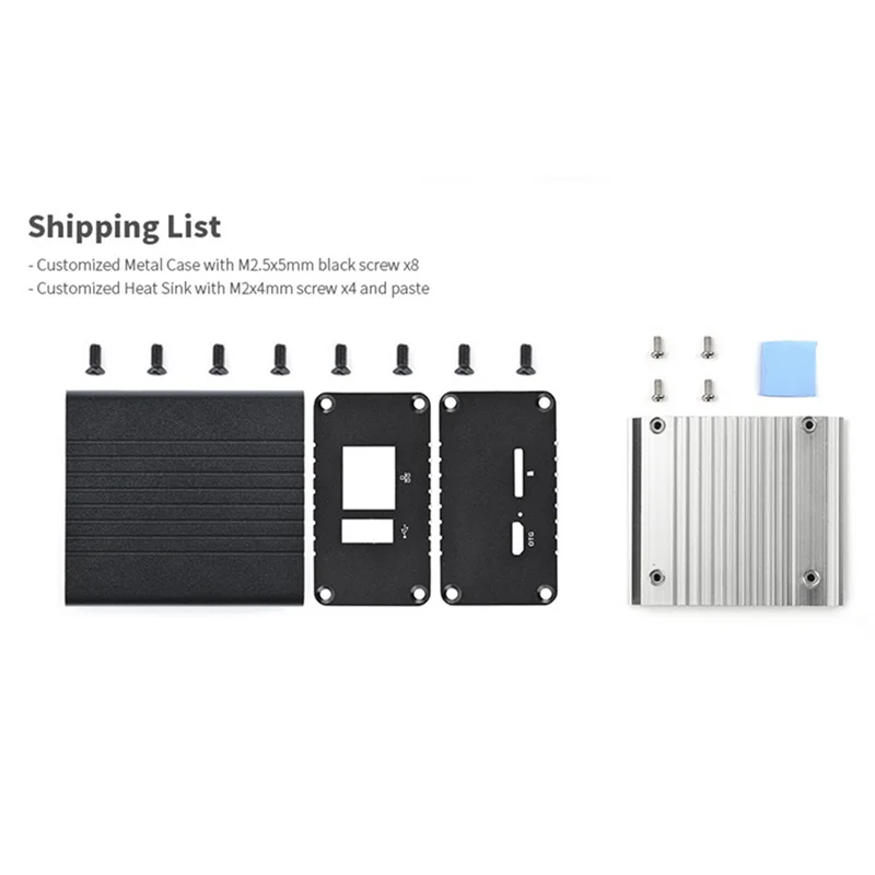 For NanoPi NEO Development Board+Heat Sink+Metal Case Kit Allwinner H3 Quad Core 512MB RAM Openwrt/LEDE Complete Machine