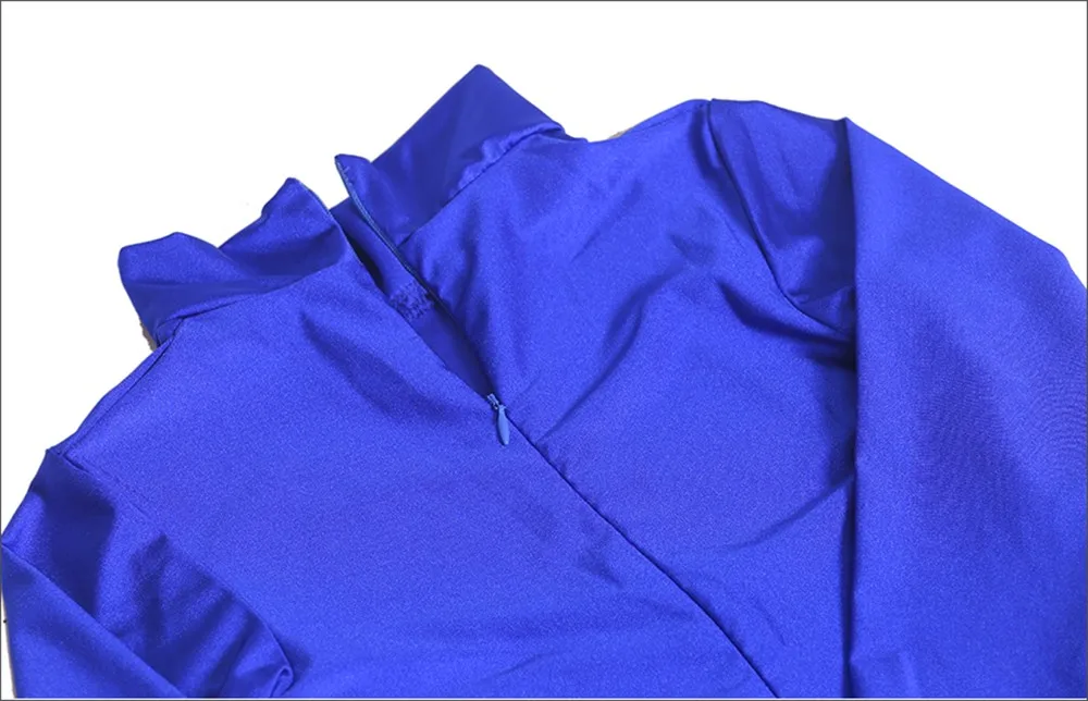 Купальник из спандекса с высоким воротником, мужской гимнастический цельный боди с длинными рукавами, костюмы на молнии сзади, танцевальная тренировочная одежда, танцевальная одежда