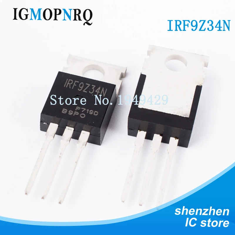 10Pcs/Lot IRF9Z34N …