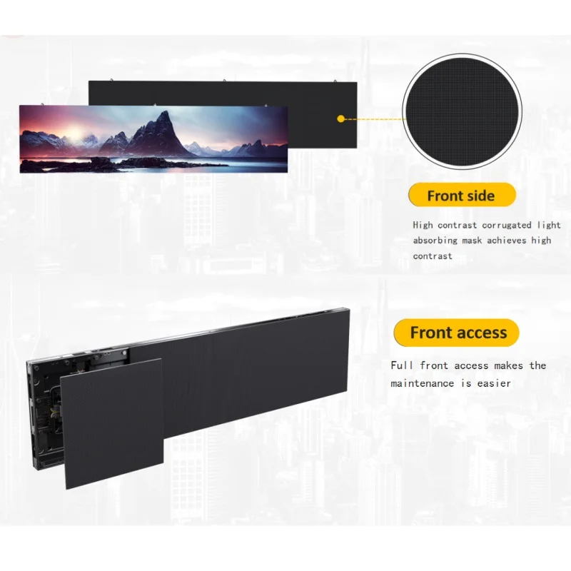 Hot Sale 4K Indoor Fixed P2.6 LED Display Screen High-Resolution Video Wall for Exhibition Church and Mall