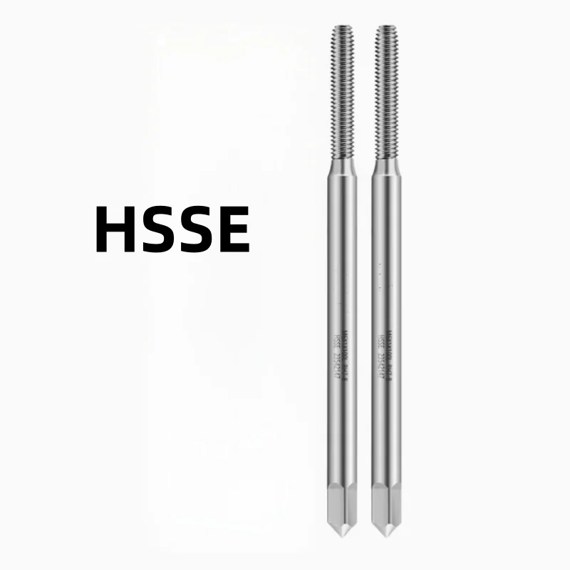 1PCS HSSE Metric Long shank 80mm 100MM 150mm Forming /Roll Tap Right Hand M1.2M1.4M1.6M2M3M4M5M6M8M10M12  Fine Screw Thread Tap