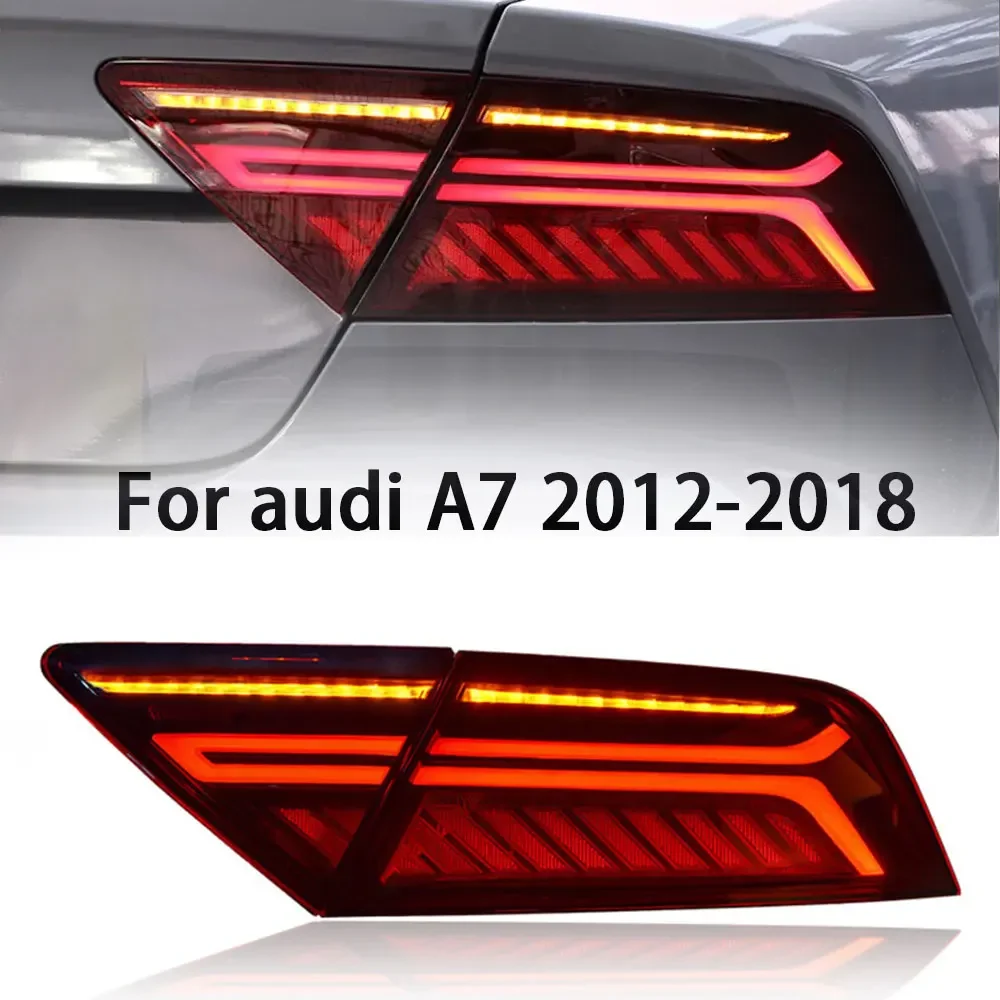 

Car Lights Tail Lamp for Audi A7 S7 RS7 LED Tail Light 2011-2018 RS7 Rear Fog Brake Turn Signal Automotive Accessories