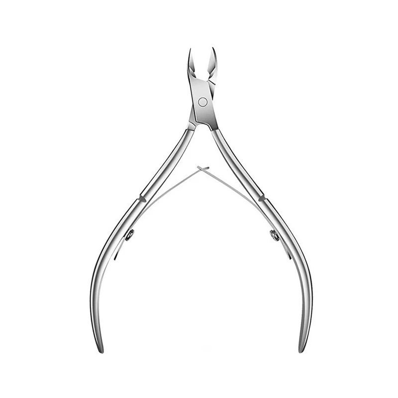 مسمار مقص مانيكير إهاب القاطع الأظافر إهاب كماشة مزيل الجلد الميت باديكير الفولاذ المقاوم للصدأ القواطع أدوات