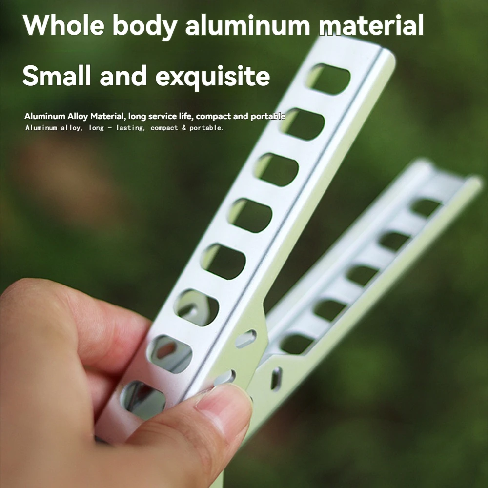 مقلاة خبز خارجية مضادة للحرق، مشبك منزلي من سبائك الألومنيوم مقاوم للحرارة، وعاء المطبخ، مقلاة الأطباق، مشبك مضاد للحرق #2