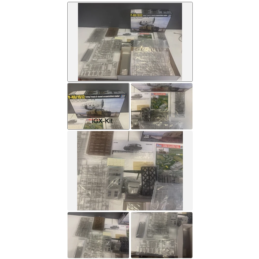 

Trumpeter 09569 Масштаб 1/35 Советский P-40 1S12 Long Track S-Band Acquisition Radar Assembly, пластиковый конструктор-модель, подарочный набор для сборки