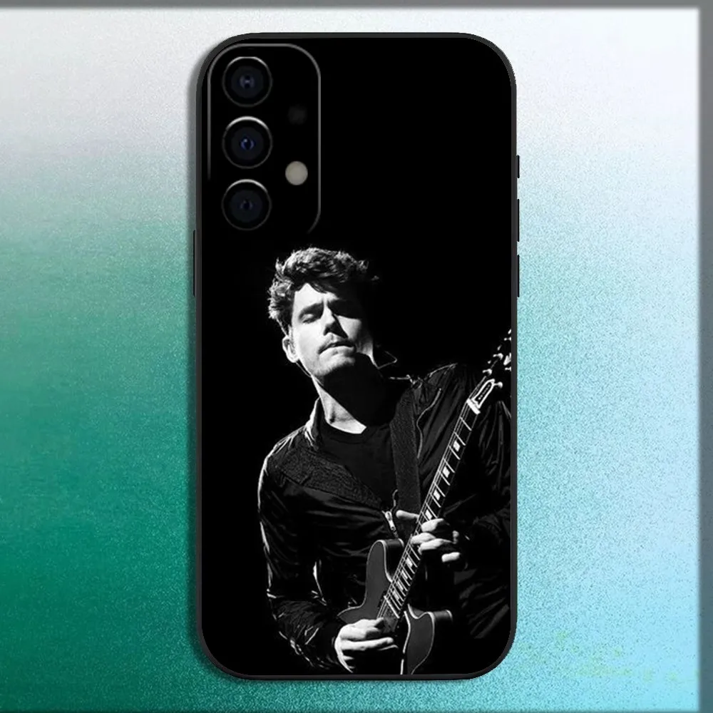 Чехол для телефона Guitarist J-John Mayer для Samsung Galaxy A13,A21s,A22,A31,A32,A52,A53,A71,A80,A91, мягкий черный чехол