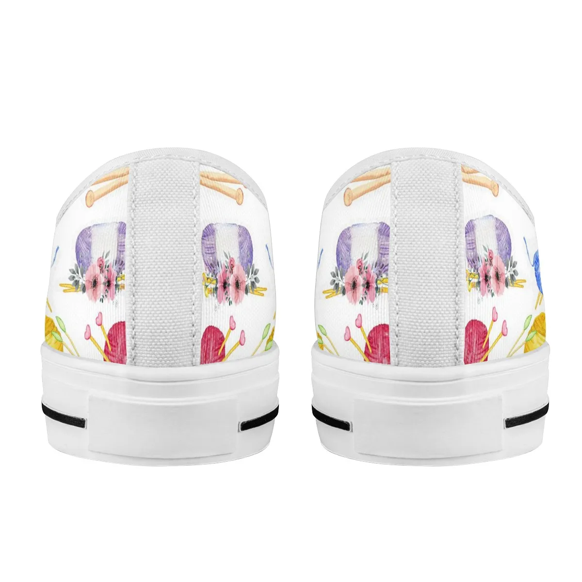 Baskets plates à lacets pour femmes, chaussures de sport en toile, motif paresseux mignon, adulte