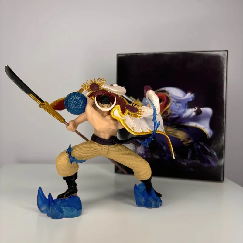 

13cm One Piece Anime Peripheral Action Figure Edward Newgate Statue Model Collectible Toy Room Desktop Decoration Gift Toy
