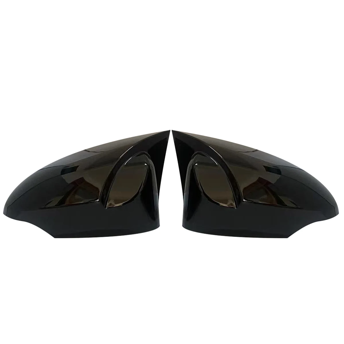 2x For Toyota CHR C HR C-HR 2017 2018 2019 2020 2021 Horn Rearview Mirror Cover Car Wing Side Door Mirror Caps