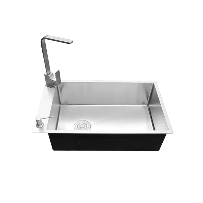 

Handmade, stainless steel, sink, small, vegetable basin, narrow and long, kitchen, bar, balcony
