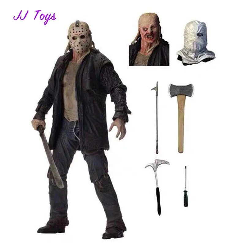 

16cm Halloween Gift Friday The 13th Movie Figures Jason Voorhees Action Figure Statue Model Doll Collection Toys Gifts