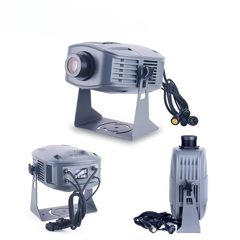 IP66 300w waterproof snowflake five-grid projector Christmas outdoor rotating snowflake projector