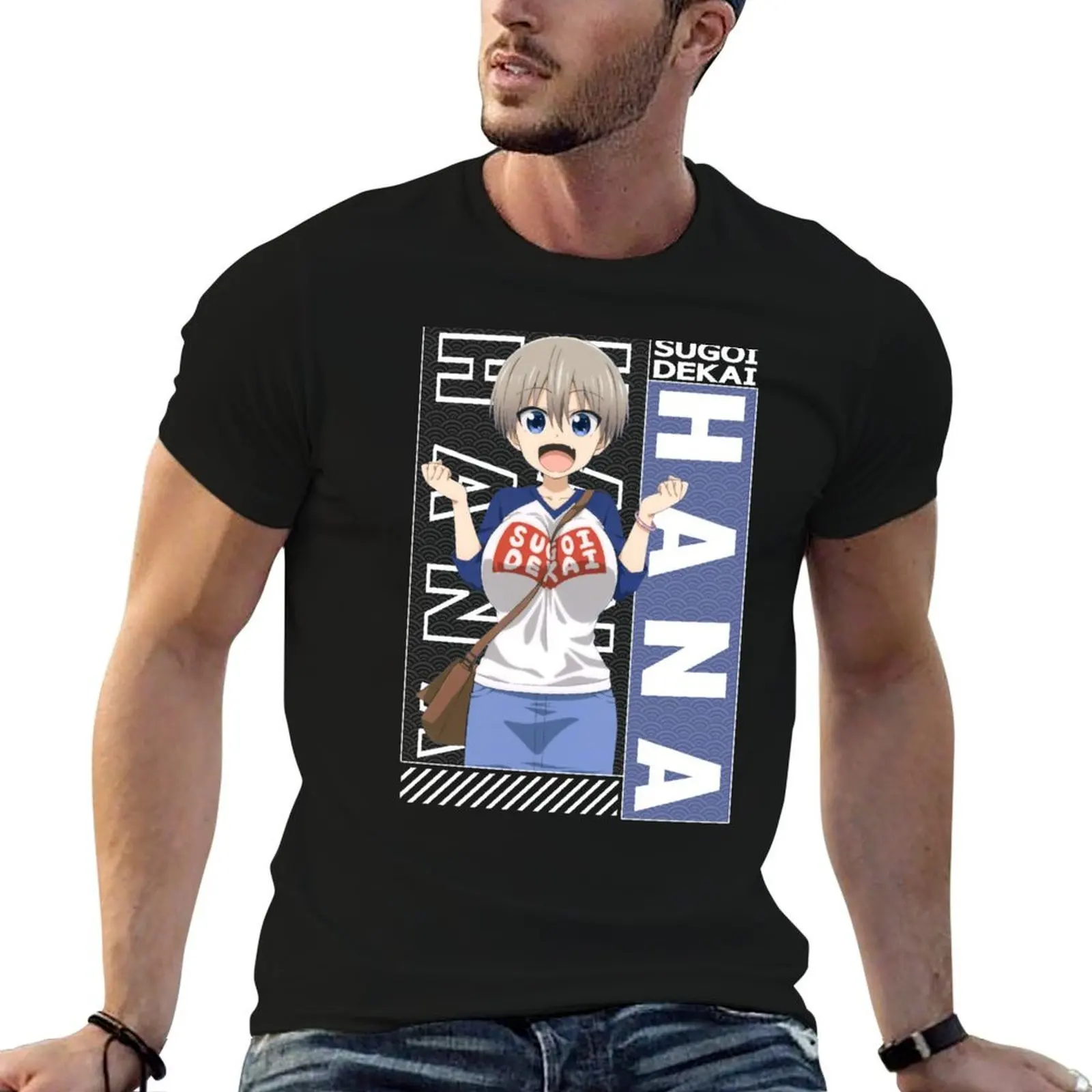 

Hana T-Shirt Uzaki-Chan Wants - to Out! Wa funny anime Uzaki-chan Asobitai cotton oversize t t Uzaki shirts Hang shirts