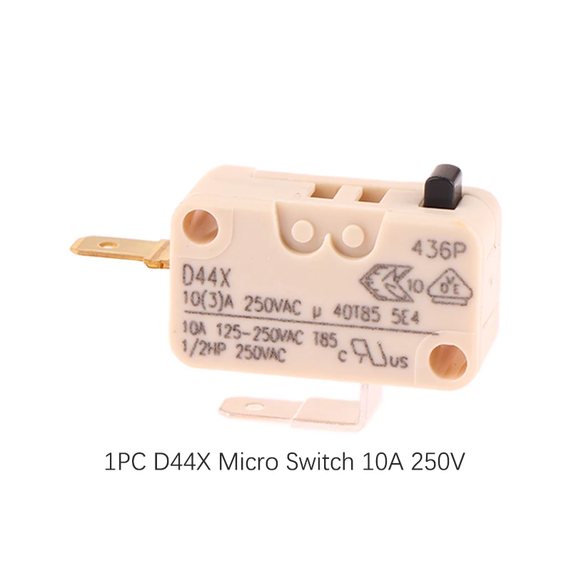 micro switch D44X 10A250V normally closed limit 2pin for Arcade Push Button Joysitch Short Stalk