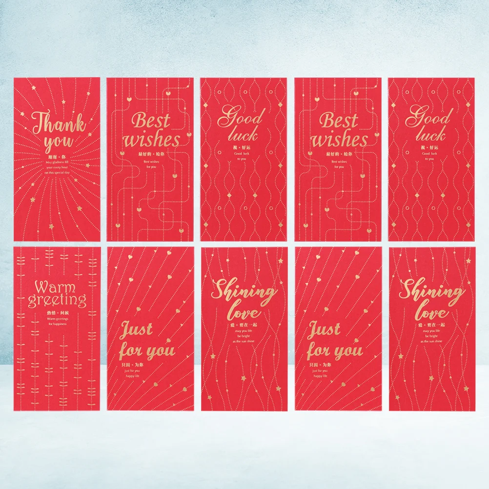 

36Pcs Festive Red Envelopes Vintage Design Chinese Style Gift Pouches for Lunar New Year and Special Occasions