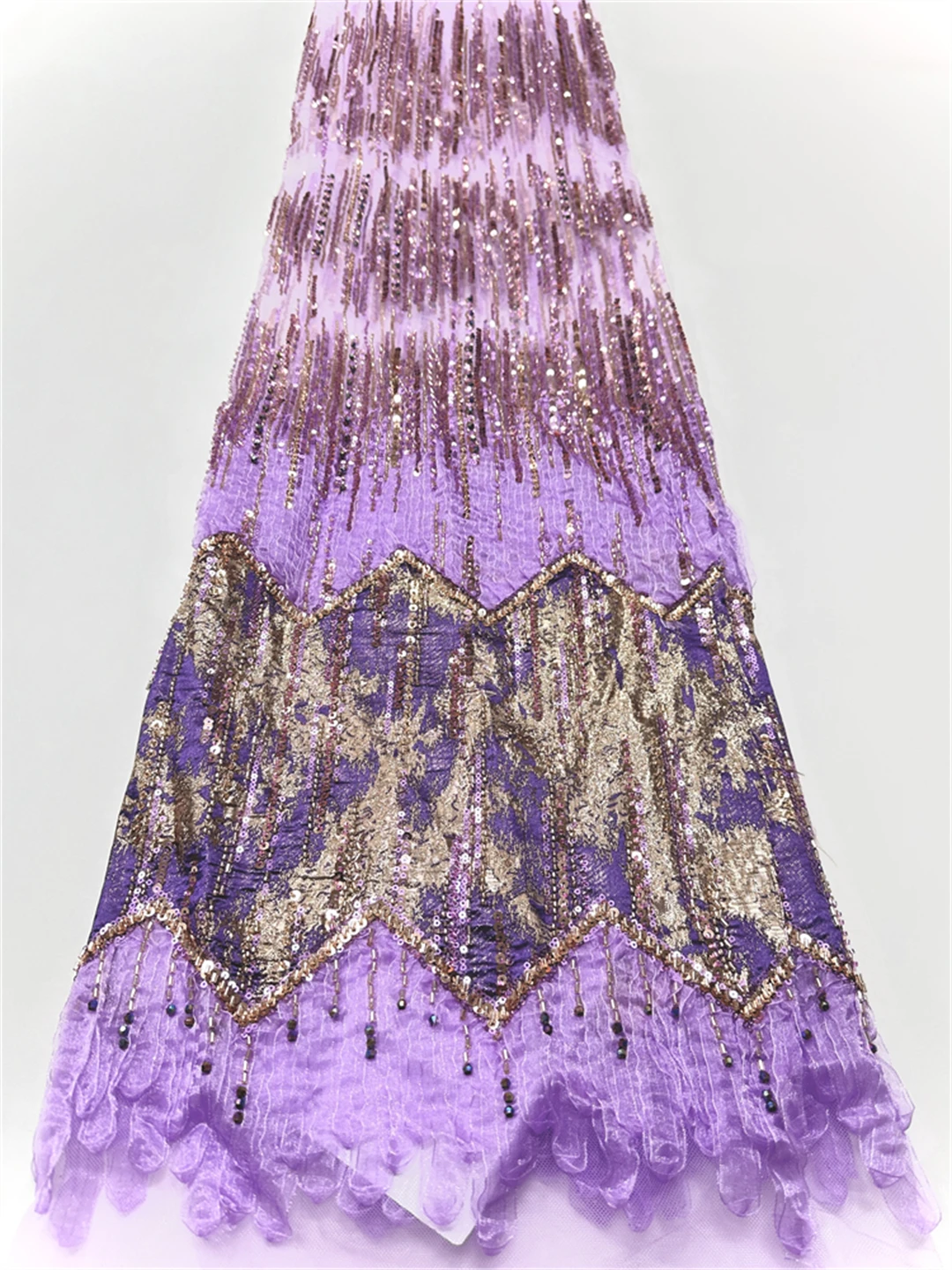 튤 레이스 원단 고급 나이지리아 최신 아프리카 프랑스 2025 핫 세일 비즈 스팽글 포함 신부 웨딩 파티 드레스 재봉용