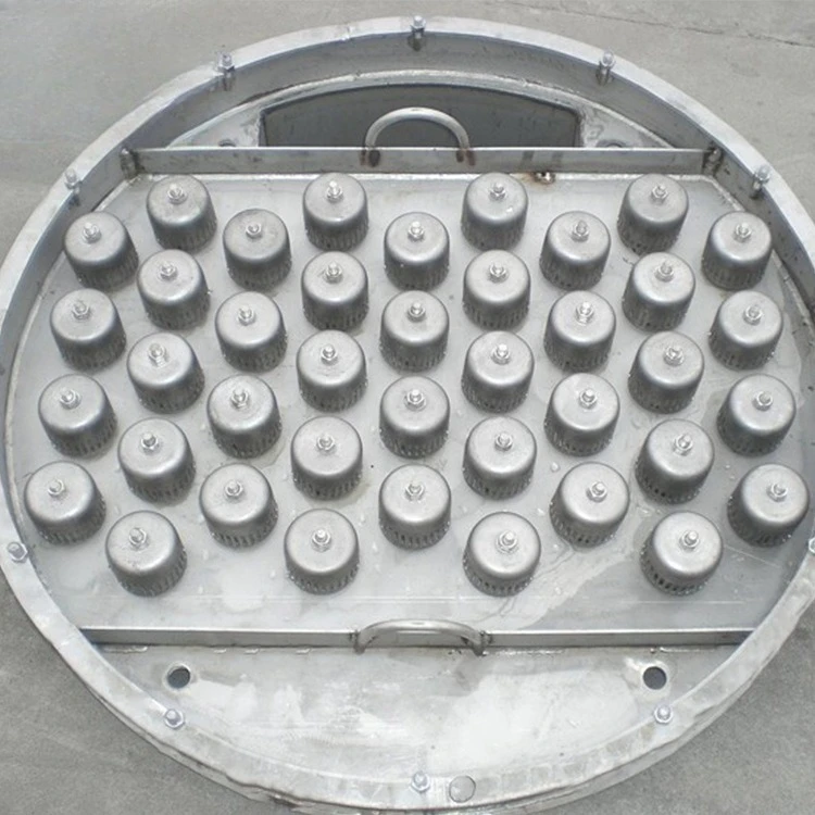 Stainless steel 304 blister tray distillation tower tray plate gas-liquid two-phase mass transfer chemical tower inner parts view 2