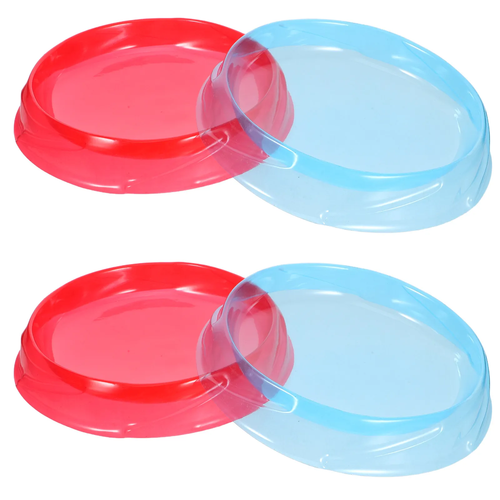 

4Pcs Heavy Duty Plastic Gyro Plate Battling Game Ground for Competitions Boosts Strategy Thinking Portable Fun Anywhere