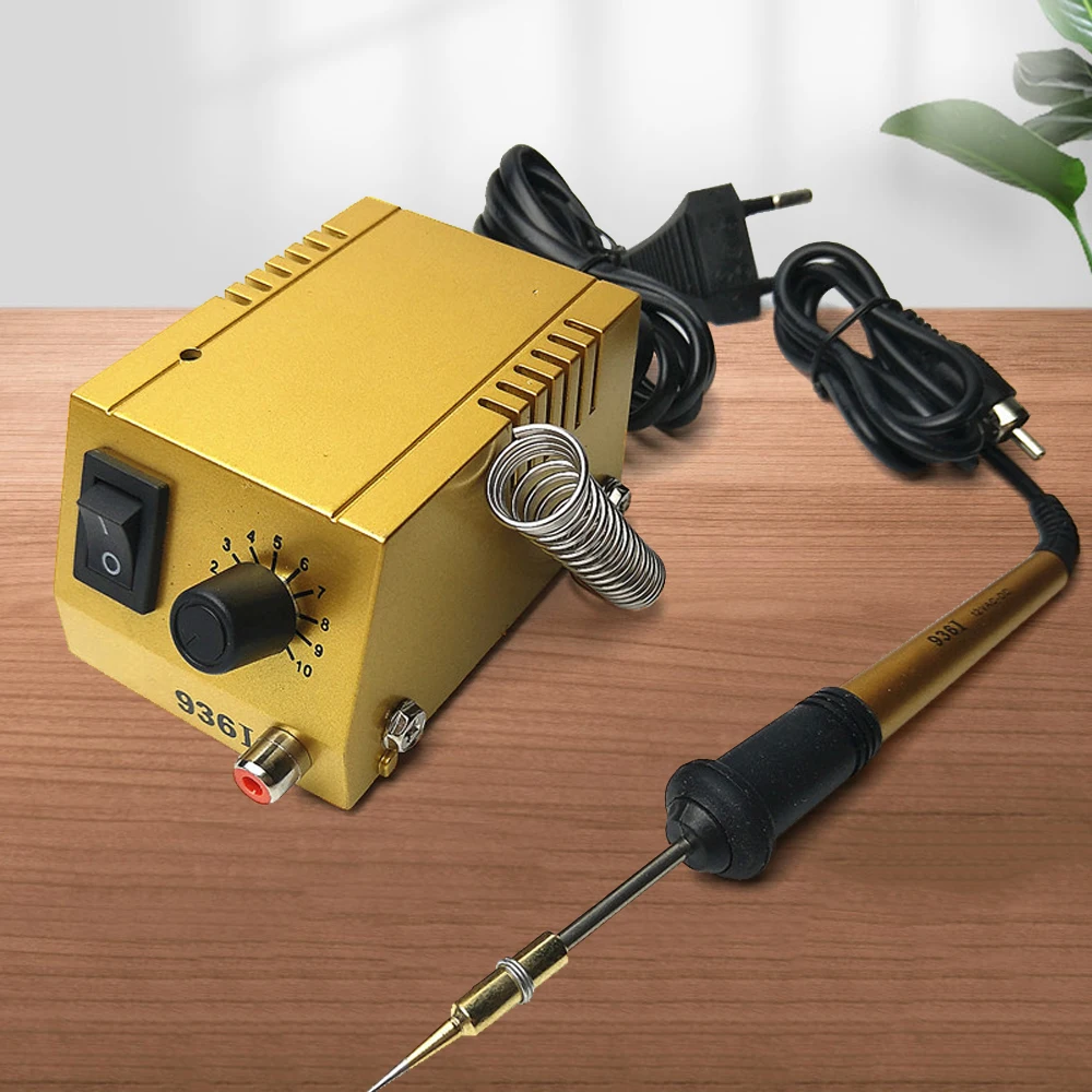 Soldering Station 18W Portable Mini Soldering Iron & Soldering Iron Handle for SMD Components 50-450°C Adjustable