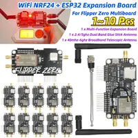 For Flipper Zero Multiboard Expansion Board 3-in-1 2.4G Module Expansion WiFi NRF24 + ESP32 Expansion High Gain CC1101 Module ﻿