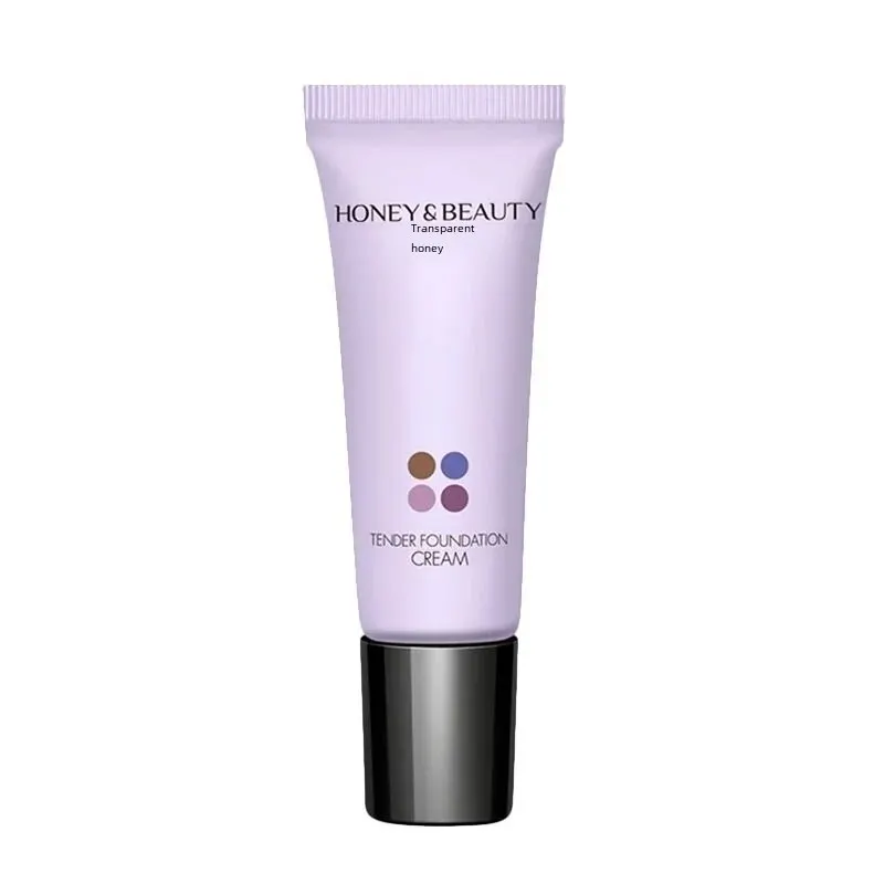 Transparent Isolation Cream Primer Brightening Skin Tone Invisible Pore Concealer Moisturizing Purple Sample
