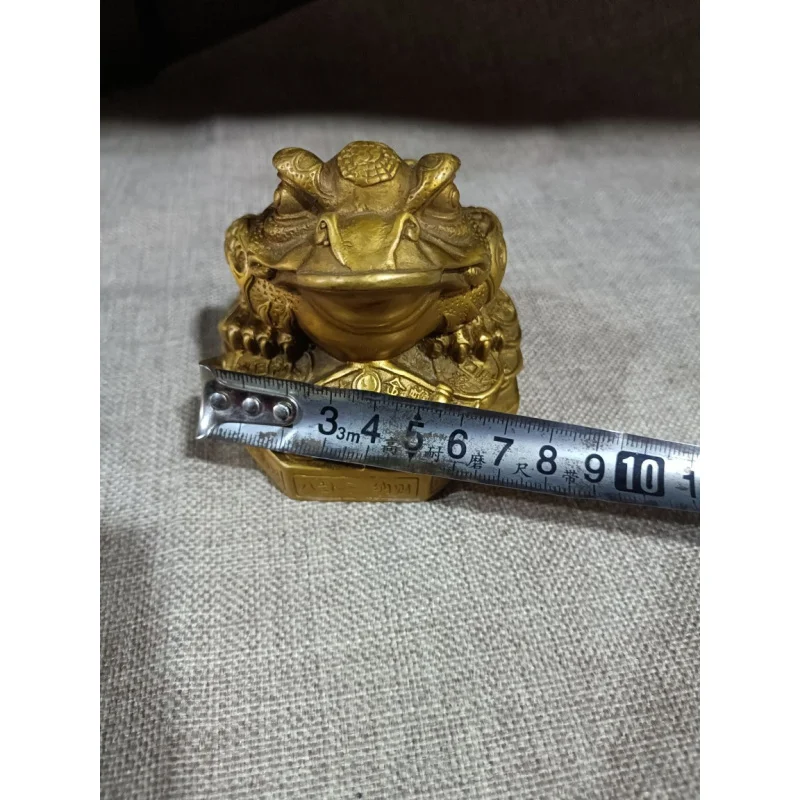Golden Toad Ornaments Ingot Golden Toad Bronze Crafts Home Decorations