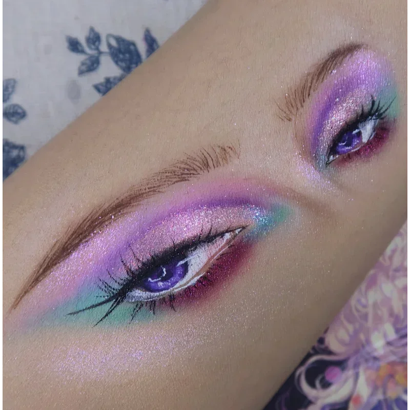 Anthemy الخلفية فراشة 12 لون ماتي الحرباء عينيه لوحة ماتي بيرلسسينت طويلة الأمد تجميل ضد الماء مستحضرات التجميل