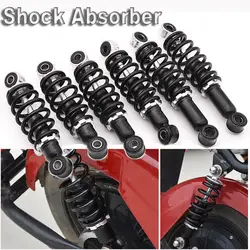 1 Pair 13.5/16/18/20/22cm Spring Shock Absorber E-Bike Motorcycle Scooter Rear Suspension Straight Bumper Accessories