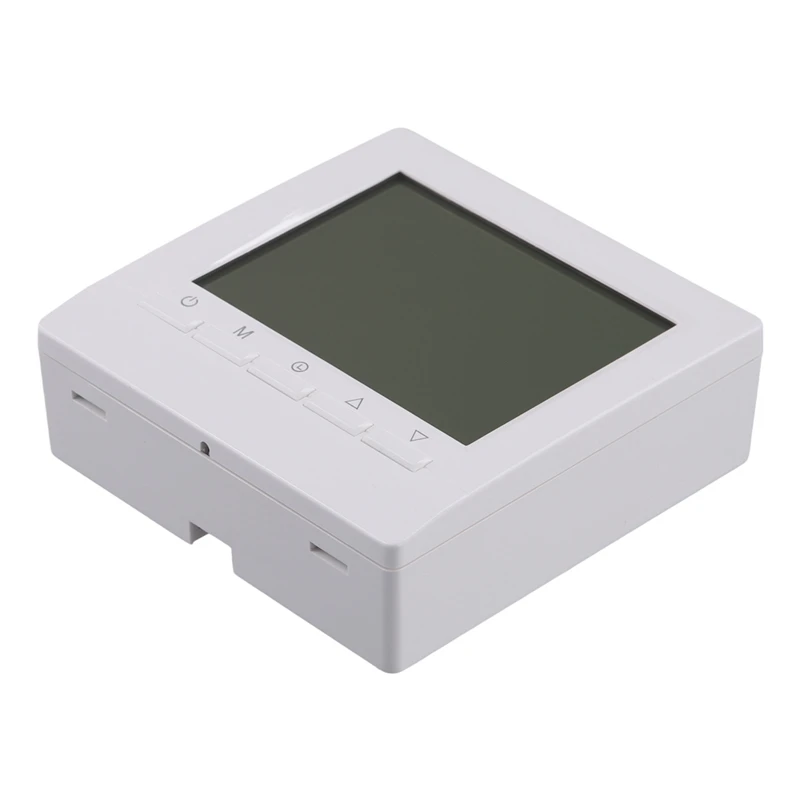 Programmable Digital Thermostat 3A Weekly Room Temperature Controller for Efficient Home Heating Blue Backlight-A10G