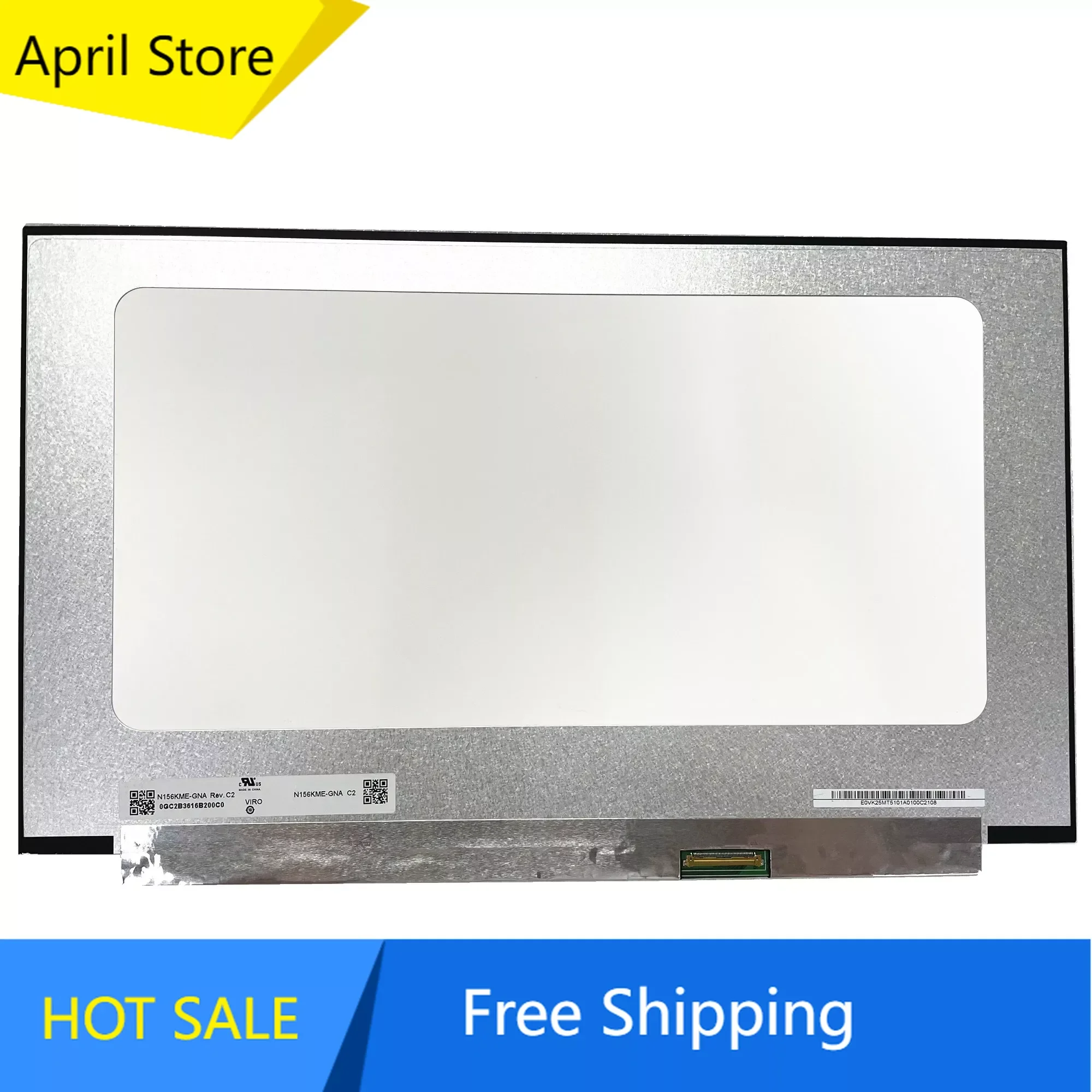 

N156KME-GNA fit NE156QHM-NY1 NY2 15.6" Laptop LCD Screen 2560*1440 EDP 40 Pins