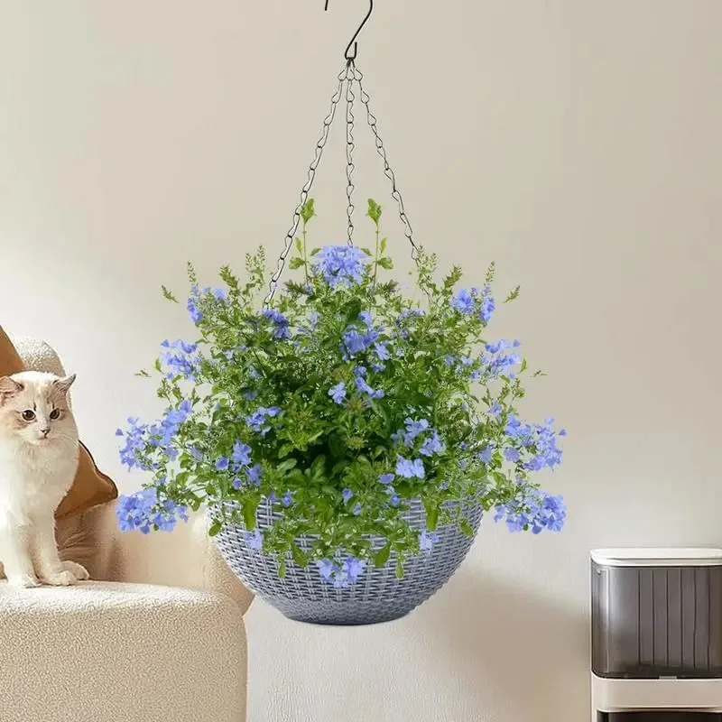 

Настенный горшок для комнатных растений, вертикальная ваза для цветочного горшка ручной работы со съемным дренажем для семейного домашнего сада