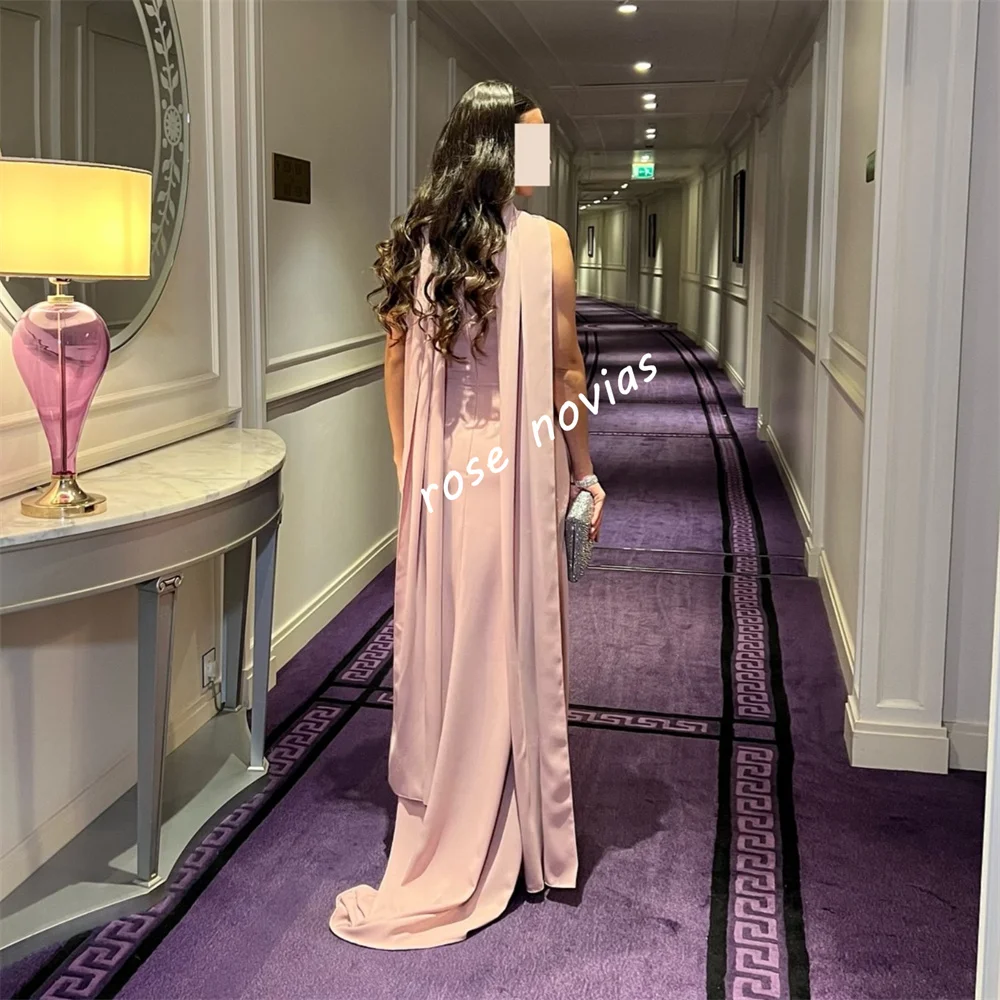 Robe longue de soirée en Jersey pour femmes, personnalisée, plissée, à volants, sans bretelles, trompette, sur mesure, haute qualité