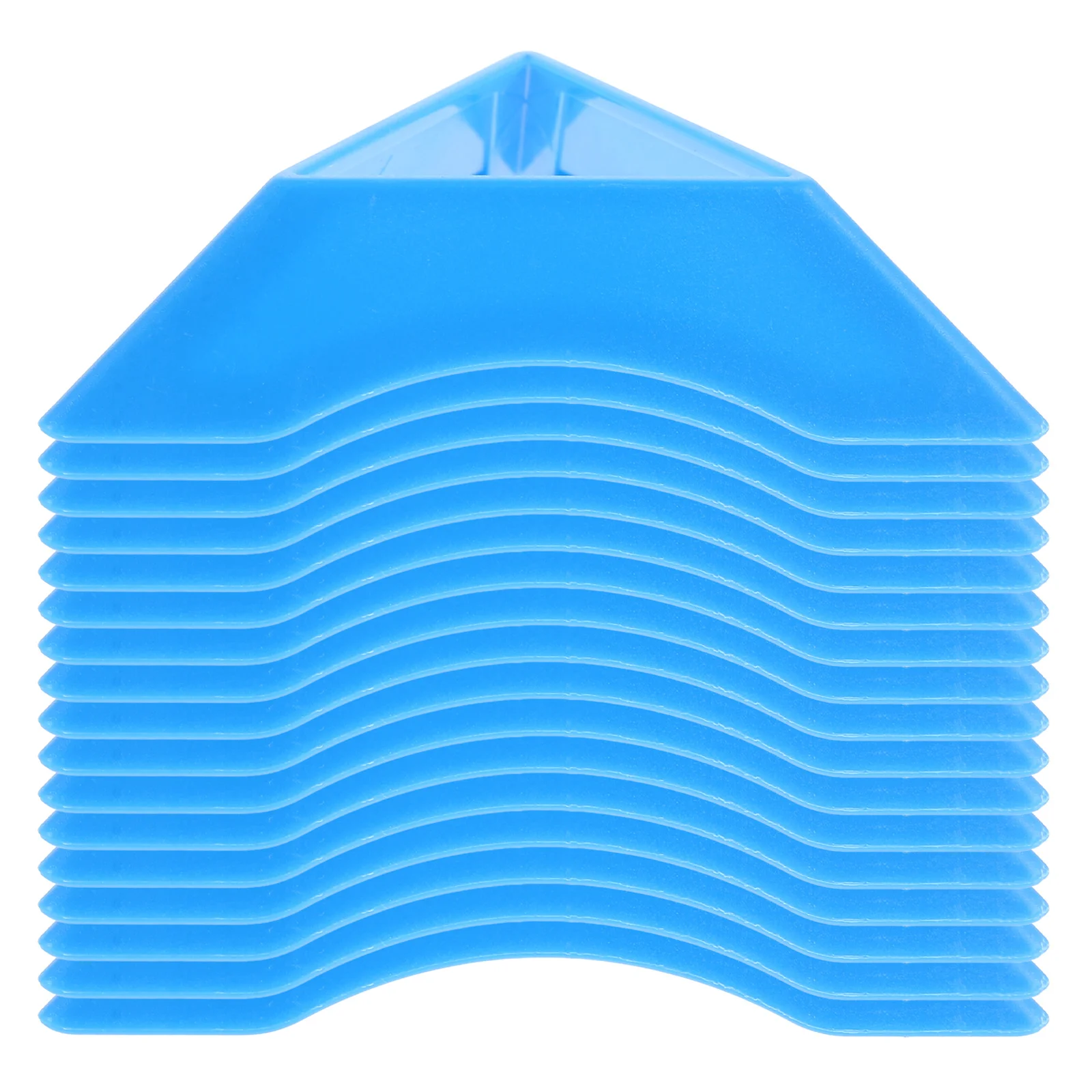 20Pcs Holder Stable Triangle Base Stand Colorful Puzzle Cube Display Organizer for Home Office Competition