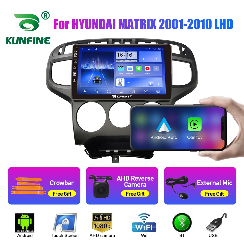 For Hyundai Matrix 2001-2010 (Left-Hand Drive) Android Navigation GPS & Reversing Camera Integrated Unit