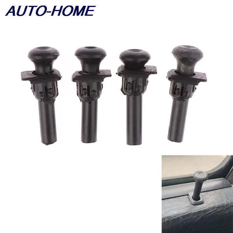 4 Sets Auto Door Lock Pin Pull Knobs 191837187 For Golf Mk2 Mk3 Jetta 2 3 Scirocco Passat B2 Replacement Car Accessories