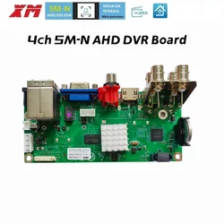 XM H.265 4CH 5 in 1 AHD CVI TVI IP CVBS 5MP-N CCTV DVR Board support Motion Detection and 4 Record mode Video surveillance