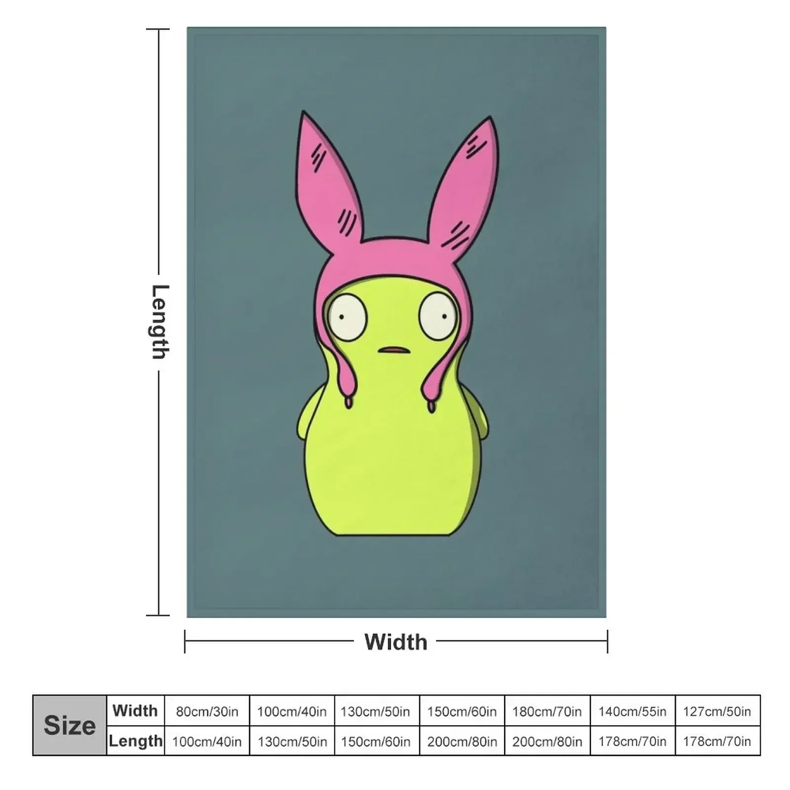 Kuchi Kopi Louise Edition Throw Blanket Travel Picnic Comforter for sofa Softest cosplay anime Blankets