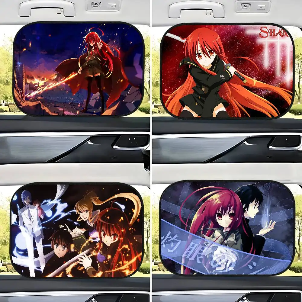 

S-Shakugan No S-Shana 1-Pack Car Side Window Sunshade Heat Insulation Static Absorption Car Sun Barrier Driver Shade Interior